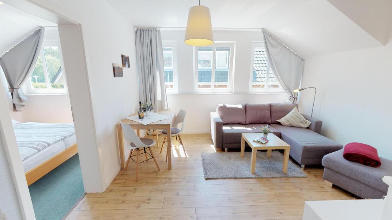 Gastehaus Am Brook Aparthotel บาเบอ ภายนอก รูปภาพ